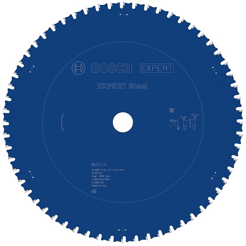 تیغه اره پروفیل بر بوش مدل expert steel precisin 305 mm
